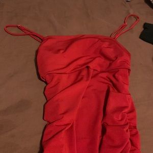 Long Red Dress